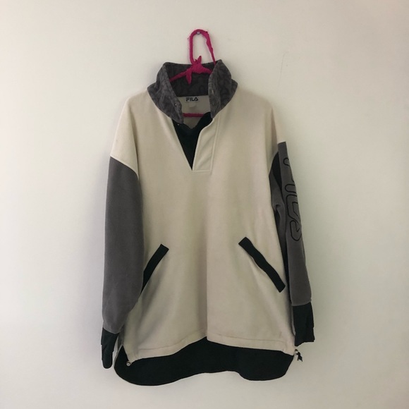 FILA Team Extreme Fleece Oversized Pullover - Picture 1 of 5